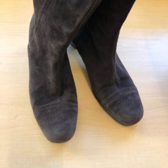cole haan Heeled Boots Oriana Suede Chocolate 5.5 - Picture 4 of 13
